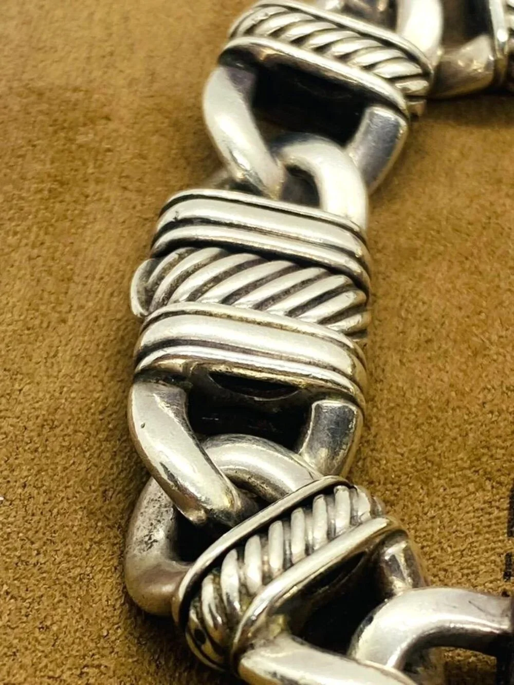 David Yurman Madison Sterling Silver 925 and 18K Watch 6.75